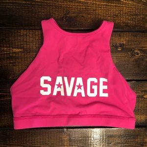 Savage Barbell apparel bra